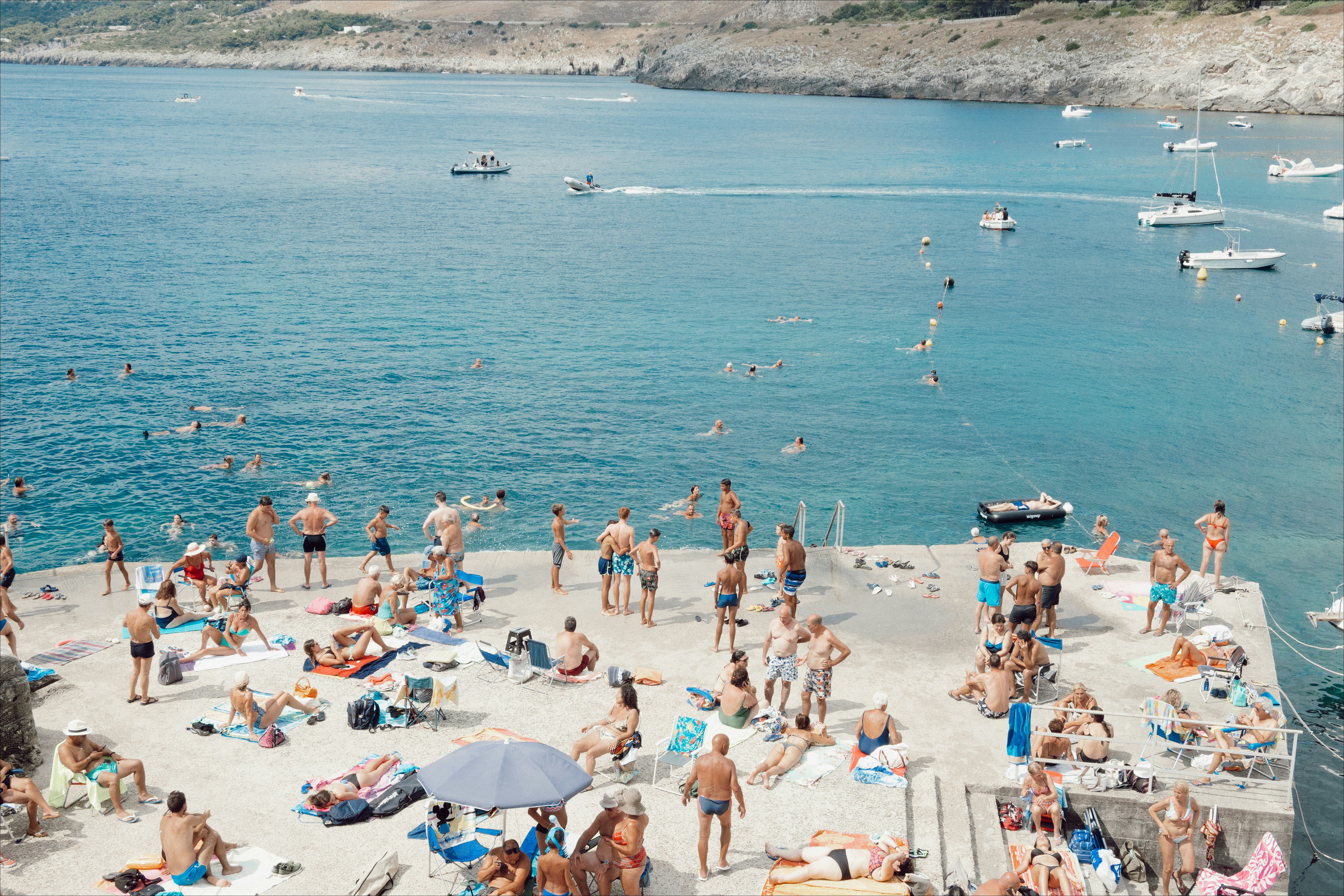 Italian Riviera in summer — culture, villas, lakes